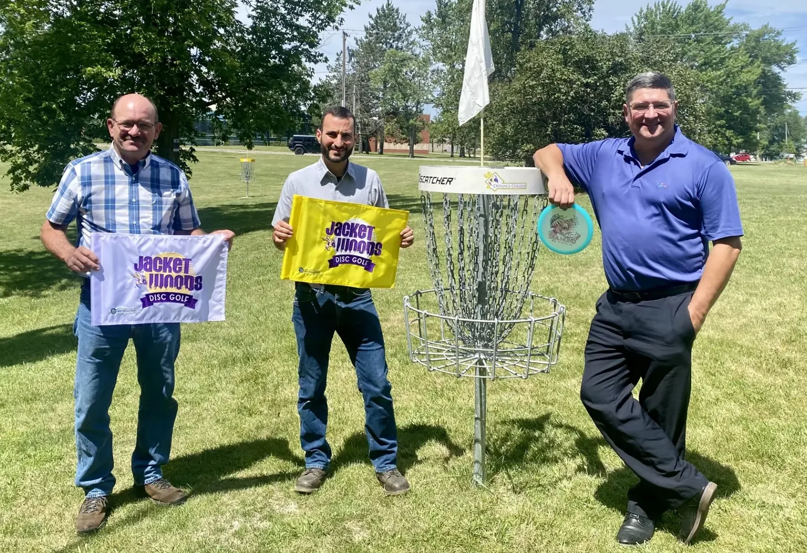 Defiance College Disc Golf Grant Approved